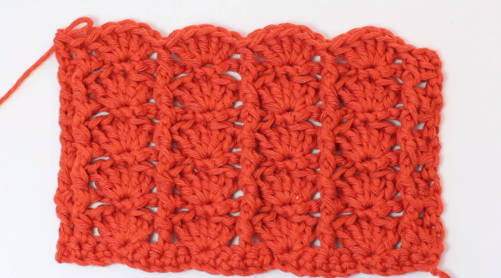 Crochet The Post and Shells Stitch Easy Tutorial