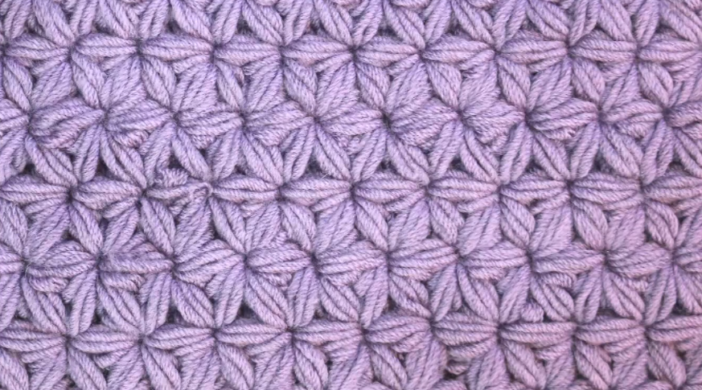 Crochet Jasmine Stitch Baby Blanket Video Tutorial