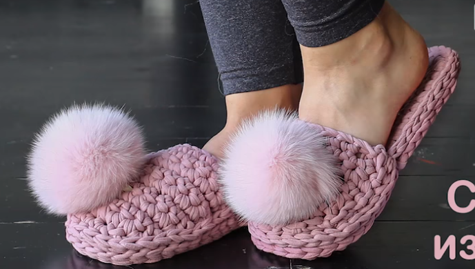 Crochet Pretty DIY Slippers