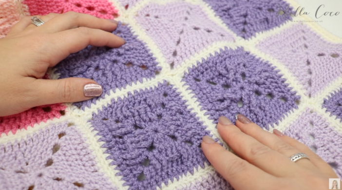 Crochet Abstract Blanket Free Pattern