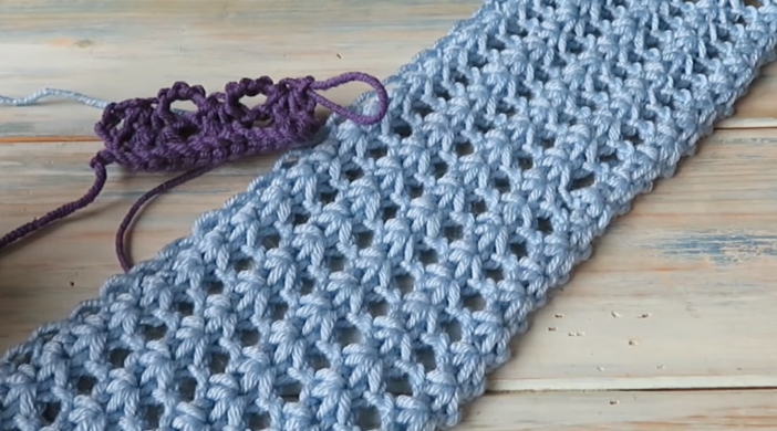 How to Crochet Tunisian Lace Easy Tutorial