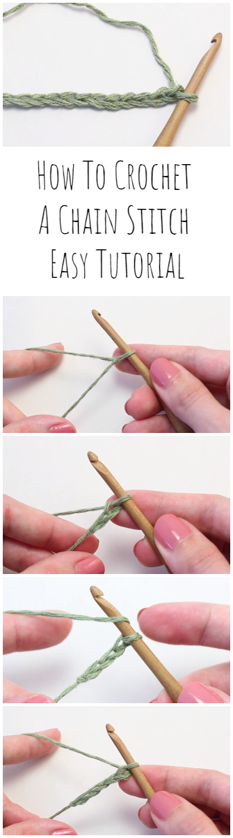 How To Crochet A Chain Stitch - Easy Tutorial For Beginners