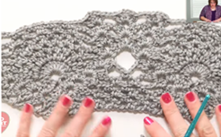 How to Crochet Sidewalk Shawl – Free Pattern + Easy Video Tutorial
