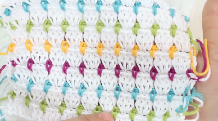How To Crochet Block Stitch - Easy Tutorial with video