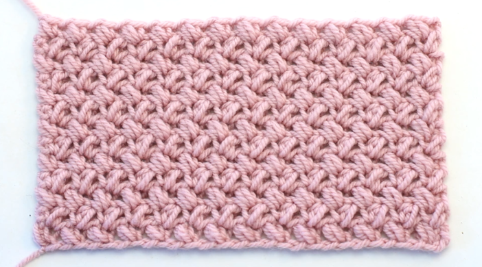 How To Crochet The Mini Bean Stitch Easy Tutorial - Free Video